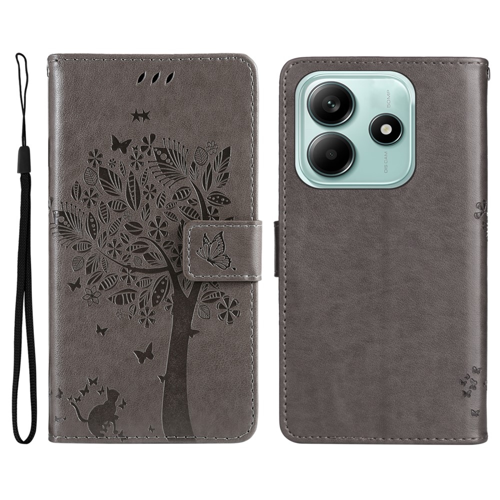 Fák könyve tok Xiaomi Redmi Note 14 5G - szürke