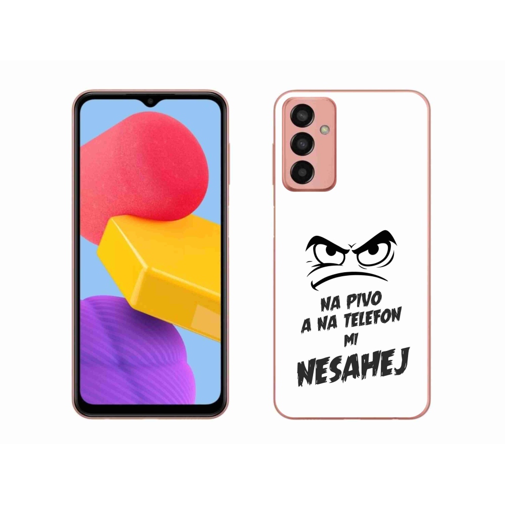 Gél borító mmCase Samsung Galaxy M13 - sör motívum 2 fehér háttérrel
