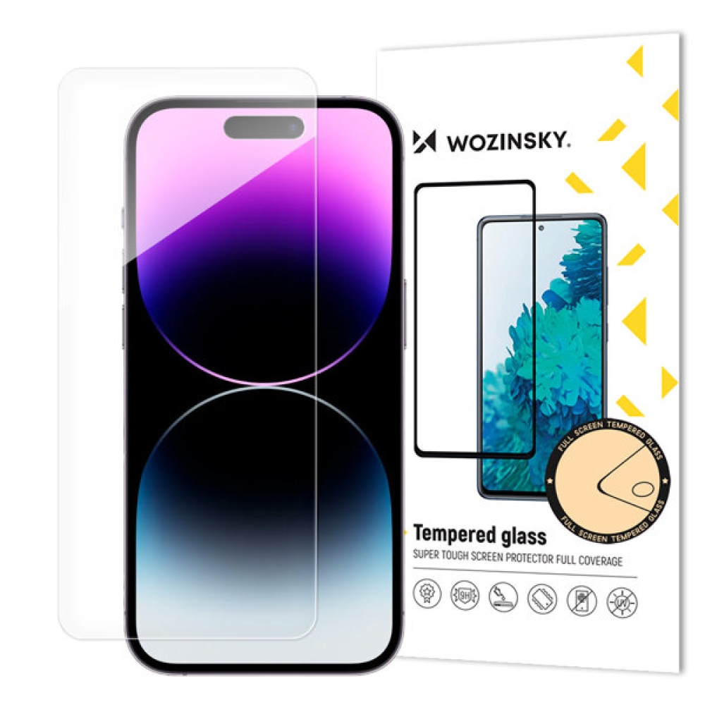 Wozinsky edzett üveg iPhone 15 készülékhez