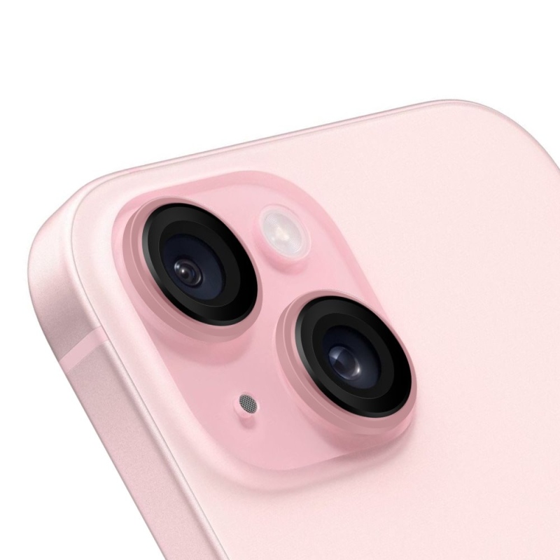 Csomagolás:ME lencsevédő Apple iPhone 15/15 Plus rózsaszínhez