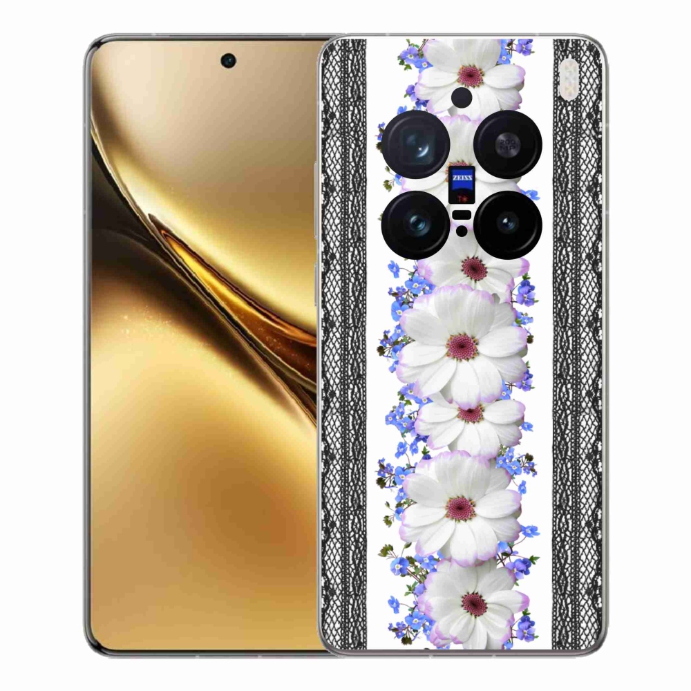 Zselés borítás mmCase a Vivo X200 Pro 5G készülékhez - virág 8