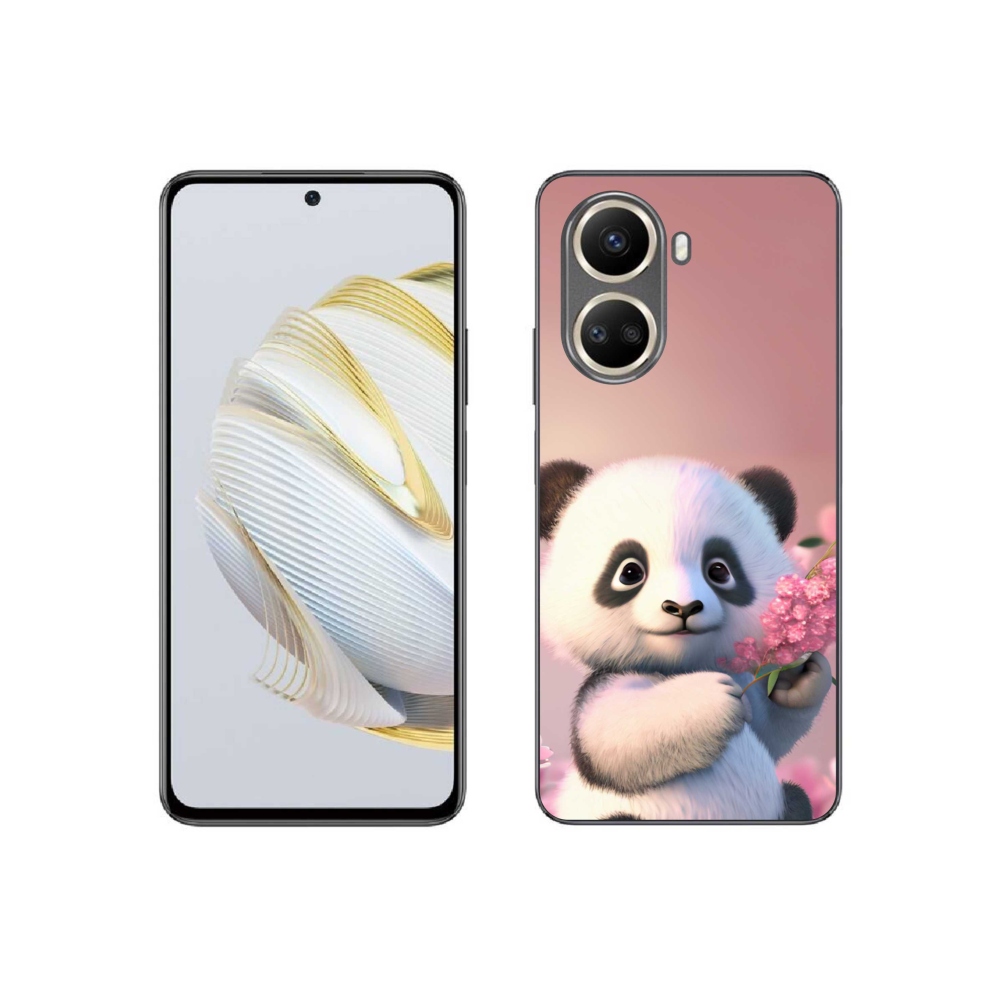 Gél borítás mmCase a Huawei Nova 10 SE-hez - aranyos panda