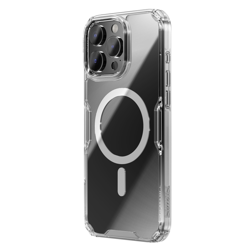 Nillkin Nature TPU PRO mágneses borítás Apple iPhone 16 Pro készülékhez Átlátszó