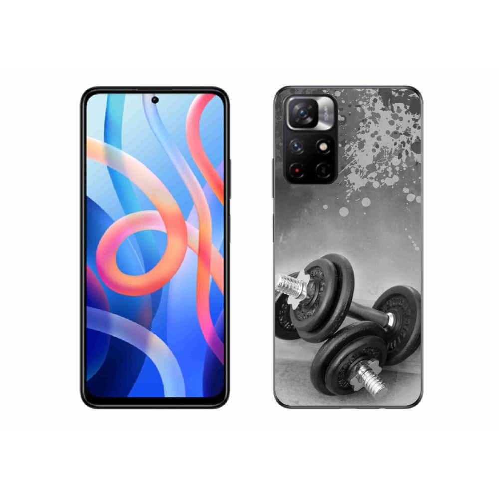 Gél borítás mmCase a Xiaomi Redmi Note 11S 5G - súlyzók 1