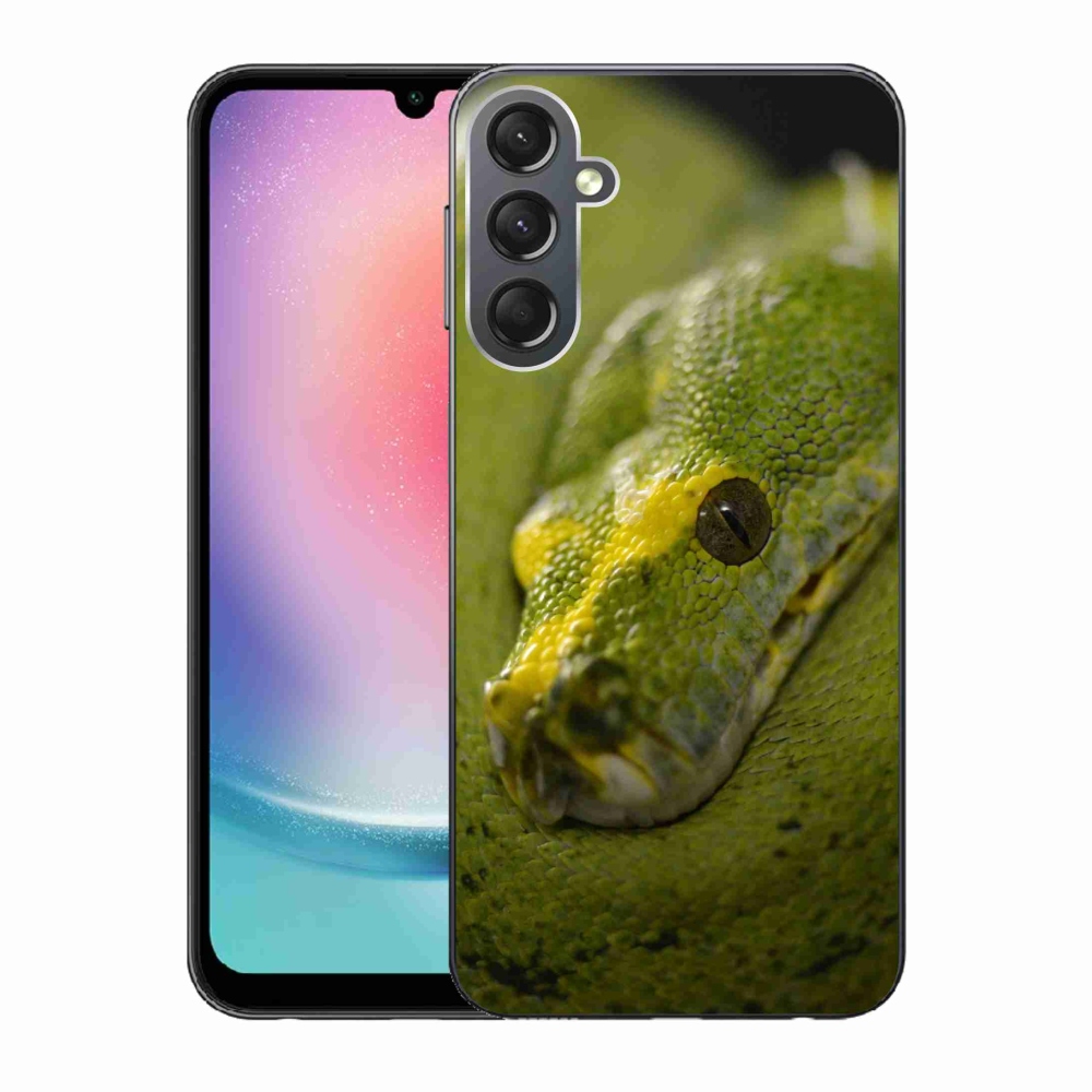 Gél védőburkolat mmCase Samsung Galaxy A24 - kígyó 2