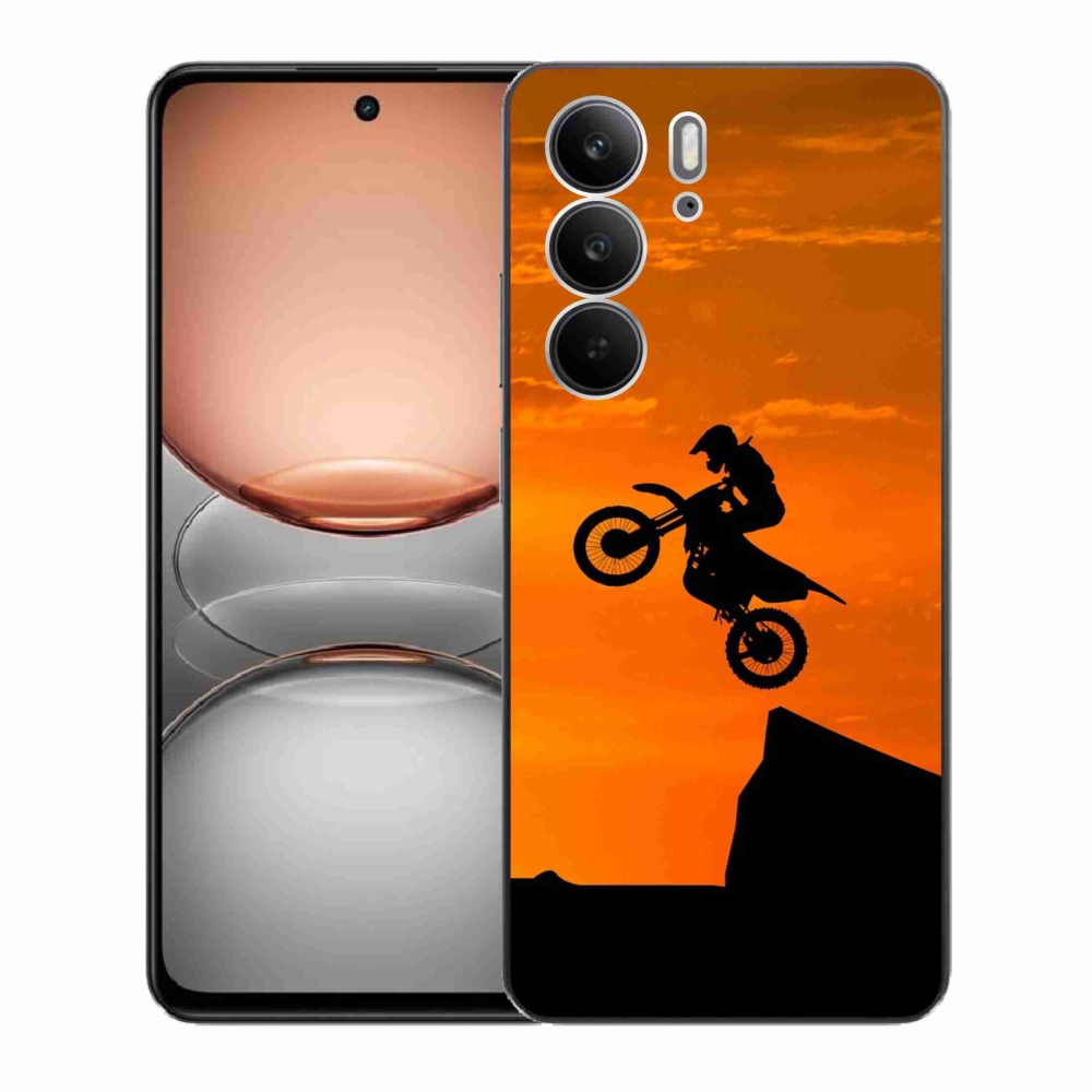 Gél borítás mmCase a Realme C75 készülékhez - motocross