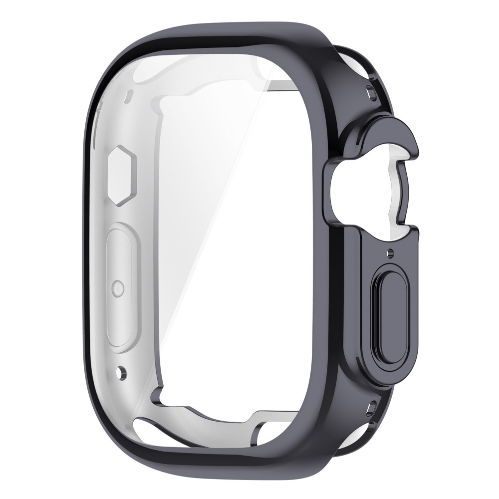 Puha, felpattintható gél védőtok Apple Watch Ultra/Ultra 2 49 mm-es órához - szürke