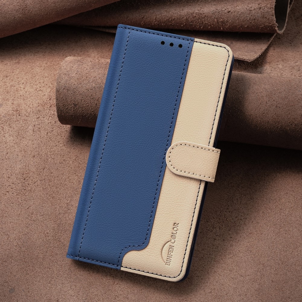 BNF DUO könyvtáska Xiaomi 15 Pro-hoz - kék