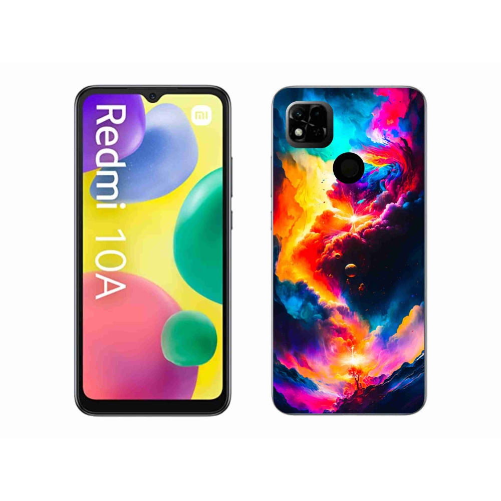 Gél borítás mmCase a Xiaomi Redmi 10A számára - absztrakt motívum