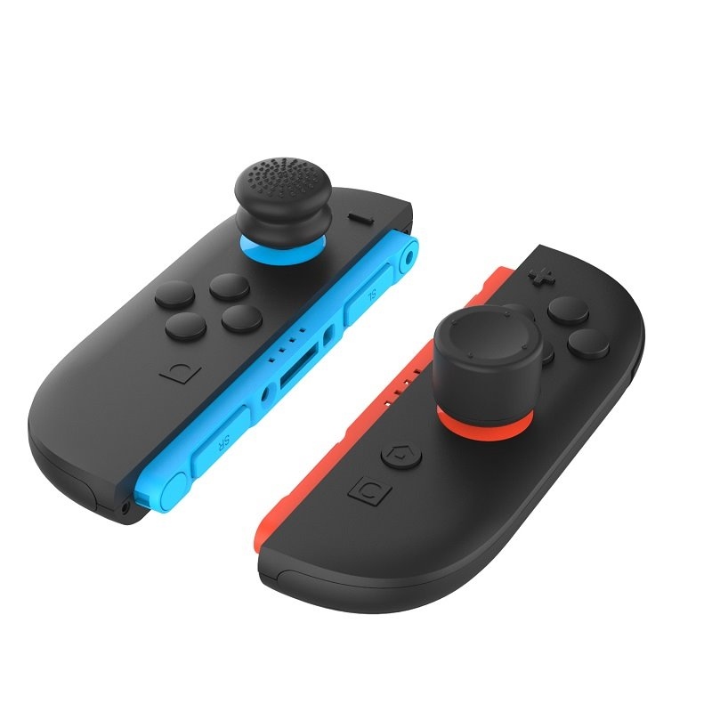 iPega SW2026B Szilikon JoyCon vezérlőpálca borítók Nintendo Switch 2 6db Fekete