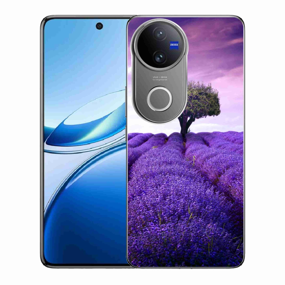 Zselés borítás mmCase a Vivo V50 5G készülékhez - levendula rét