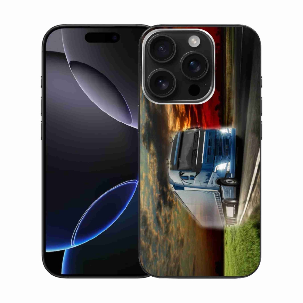 Zselés borítás mmCase iPhone 16 Pro készülékhez - teherautó 4