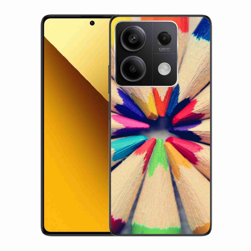 Gél borítás mmCase a Xiaomi Redmi Note 13 5G-hez - zsírkréták