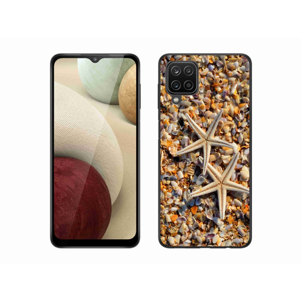 Zselés borítás mmCase Samsung Galaxy A12 készülékhez - tengeri csillag