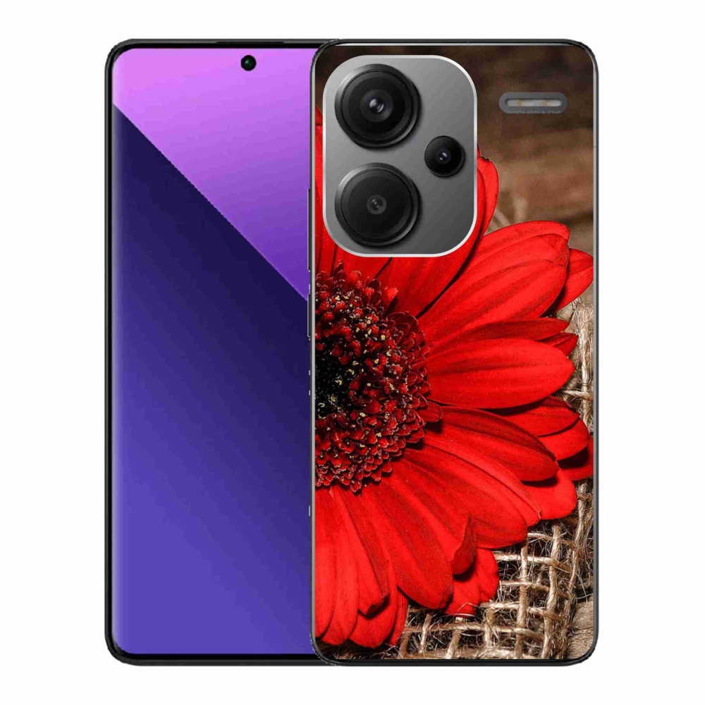 Gél borítás mmCase a Xiaomi Redmi Note 13 Pro+ 5G számára - gerbera