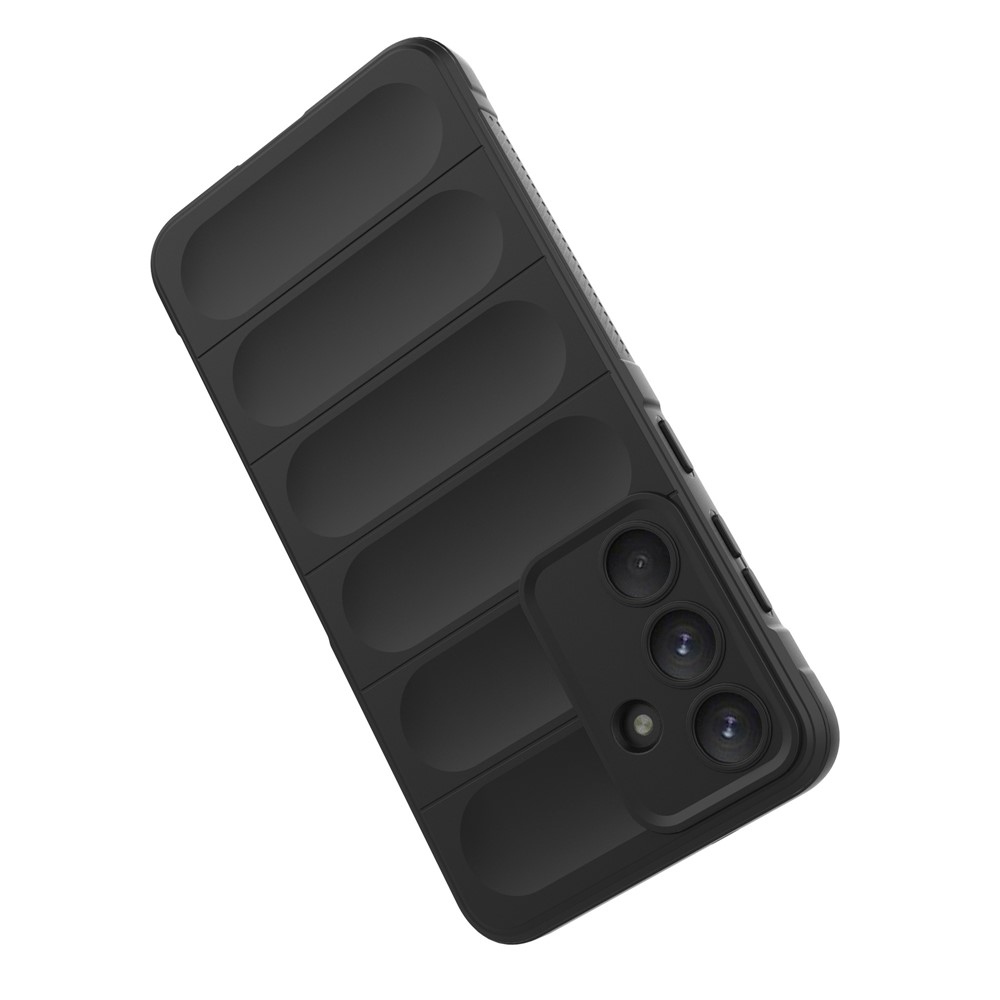 Rugg tartós zselés tok Samsung Galaxy S25 FE készülékhez - fekete
