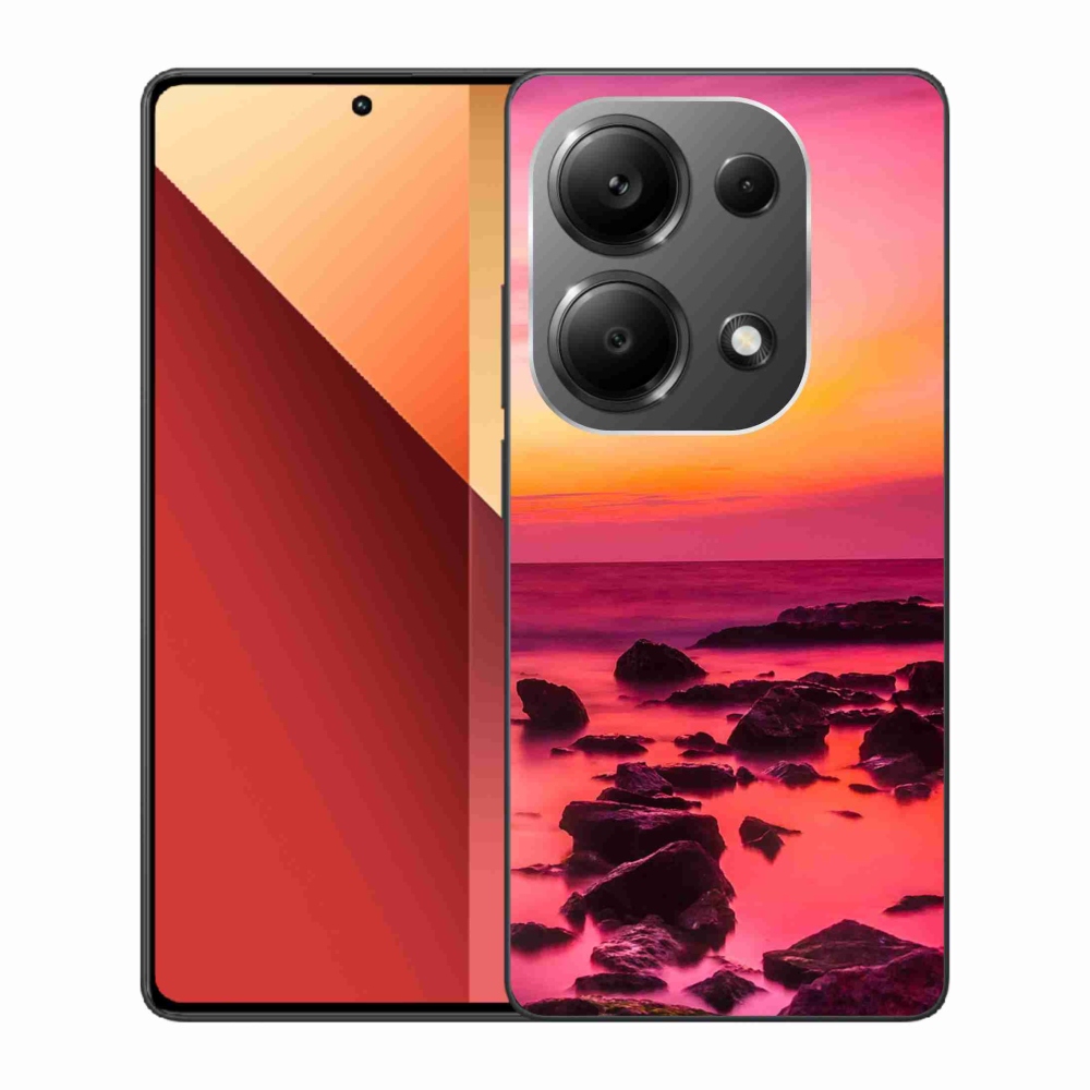 Gél borítás mmCase a Xiaomi Redmi Note 13 Pro 4G/Poco M6 Pro - tenger és ragyogás számára