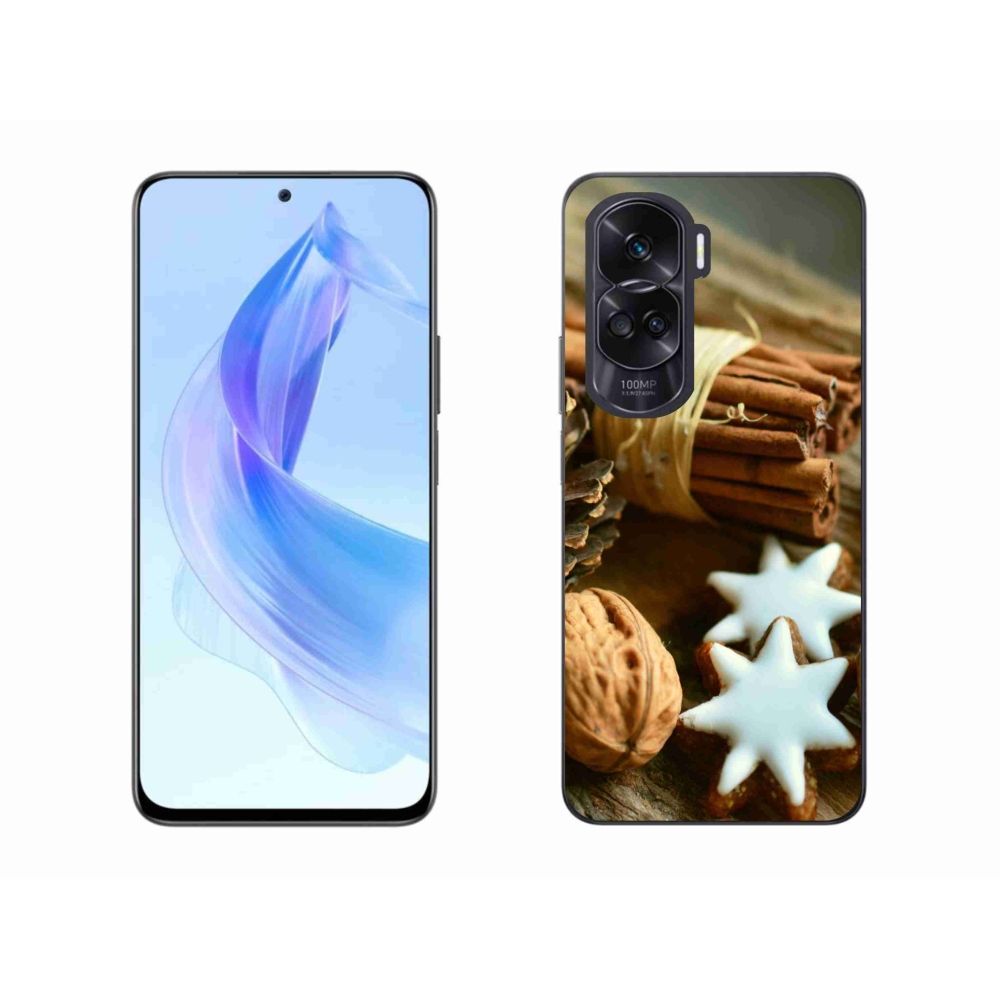Gél borítás mmCase a Honor 90 Lite számára - fahéj és mézeskalács