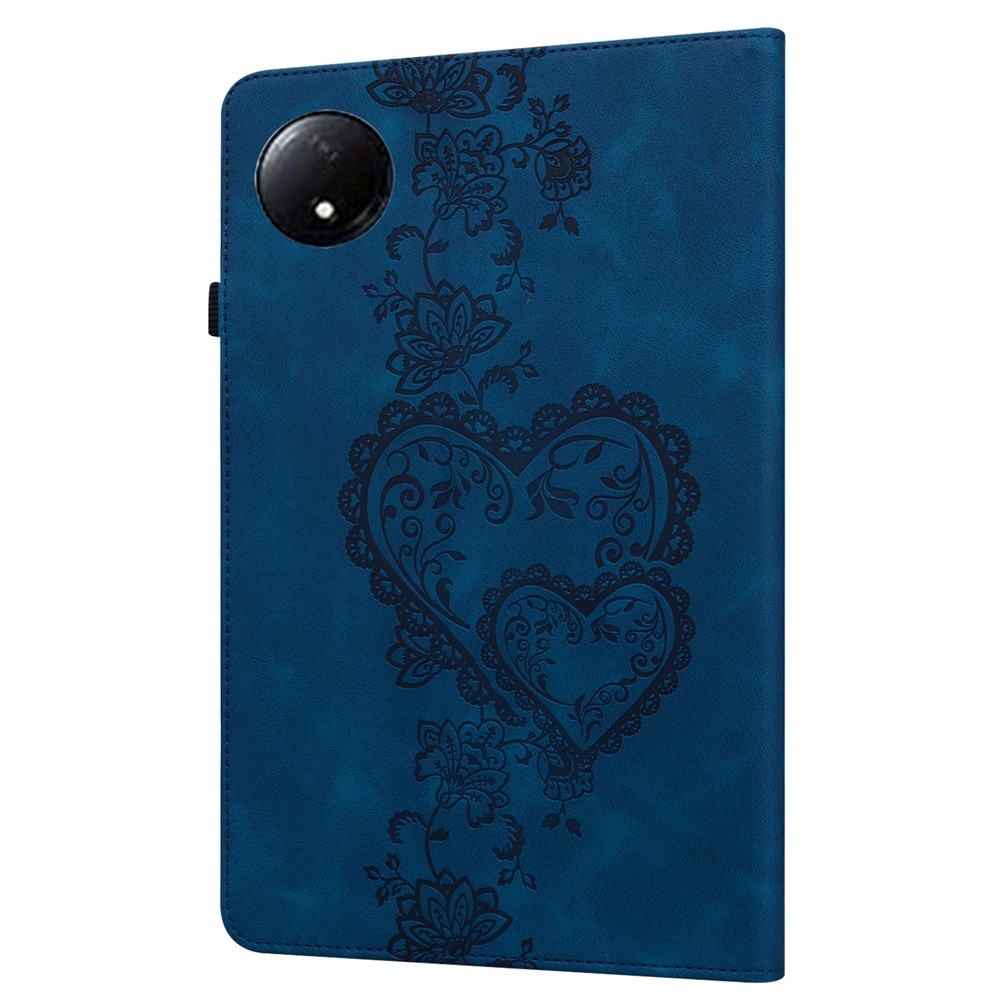 Szív záródású tok Xiaomi Redmi Pad SE 8.7 tablethez - kék