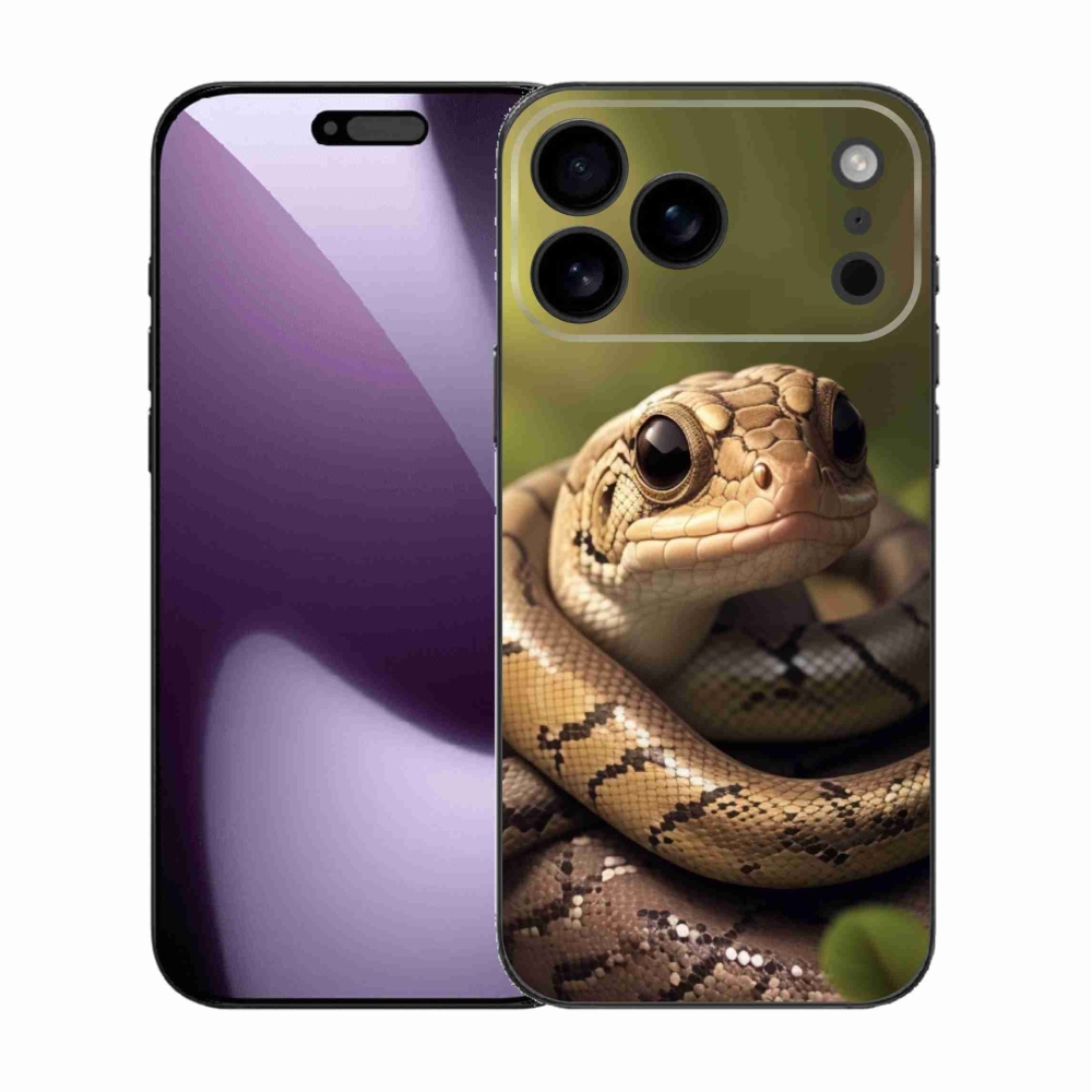 Zselés borítás mmCase iPhone 17 Pro Max készülékhez - kígyó 1