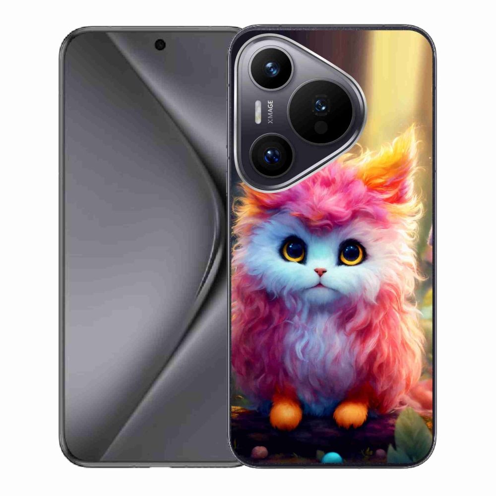 Gélburkolat mmCase a Huawei Pura 70-hez - aranyos cica 5