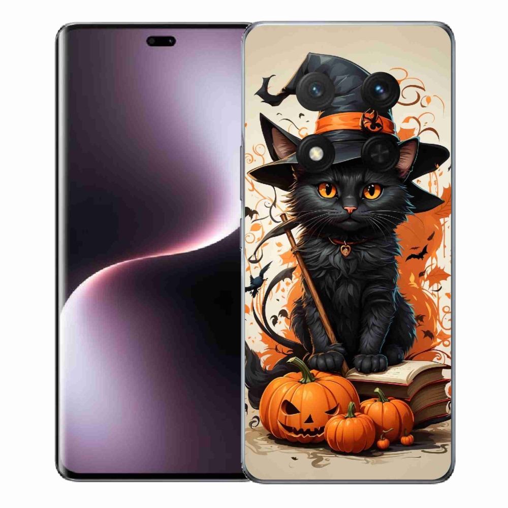 Zselés borítás mmCase a Honor Magic 7 Lite 5G számára - macskavarázsló