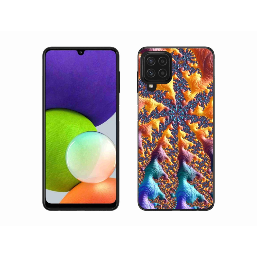 Zselés borítás mmCase Samsung Galaxy A22 4G - absztrakt motívum 23