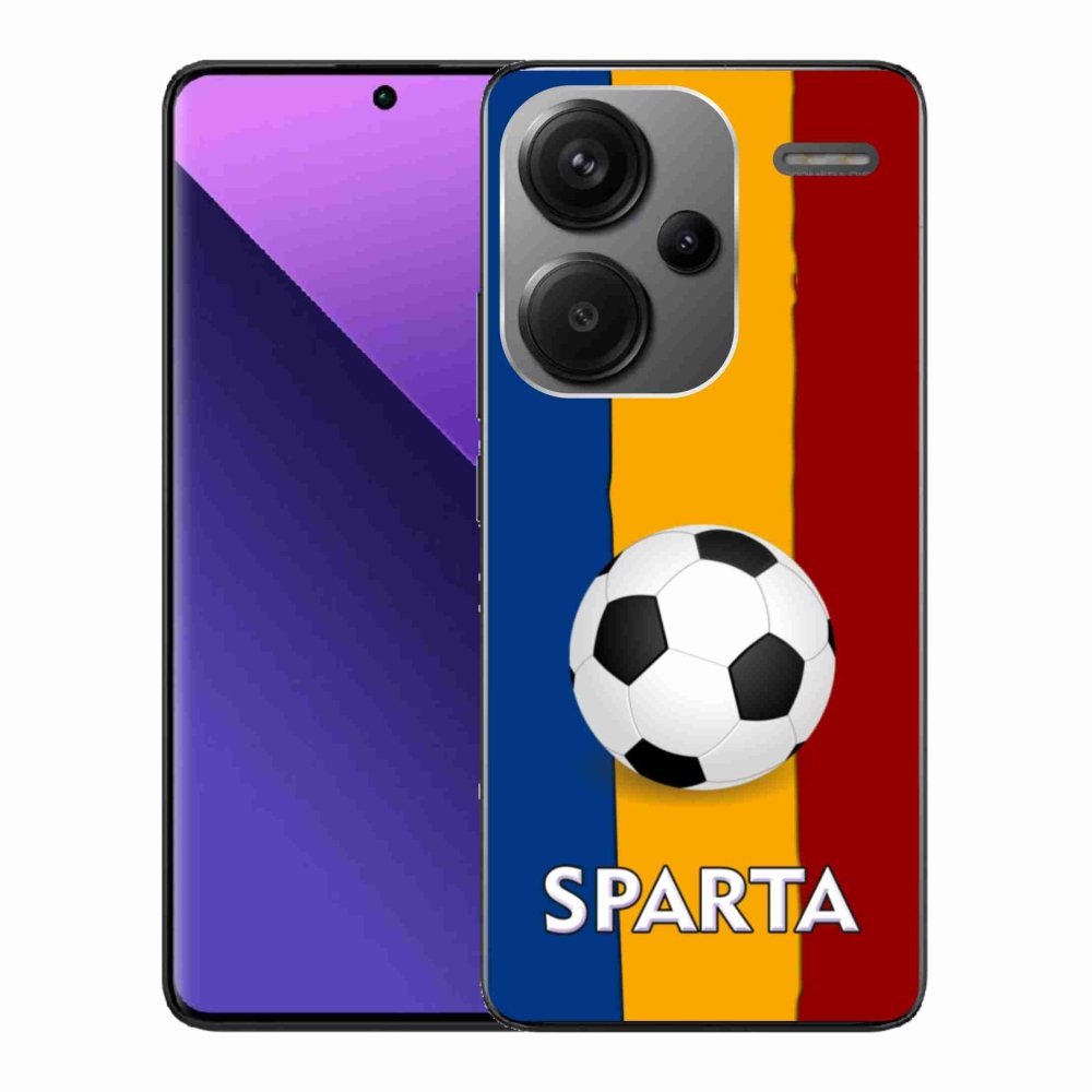 Gél borítás mmCase a Xiaomi Redmi Note 13 Pro+ 5G - futball 1