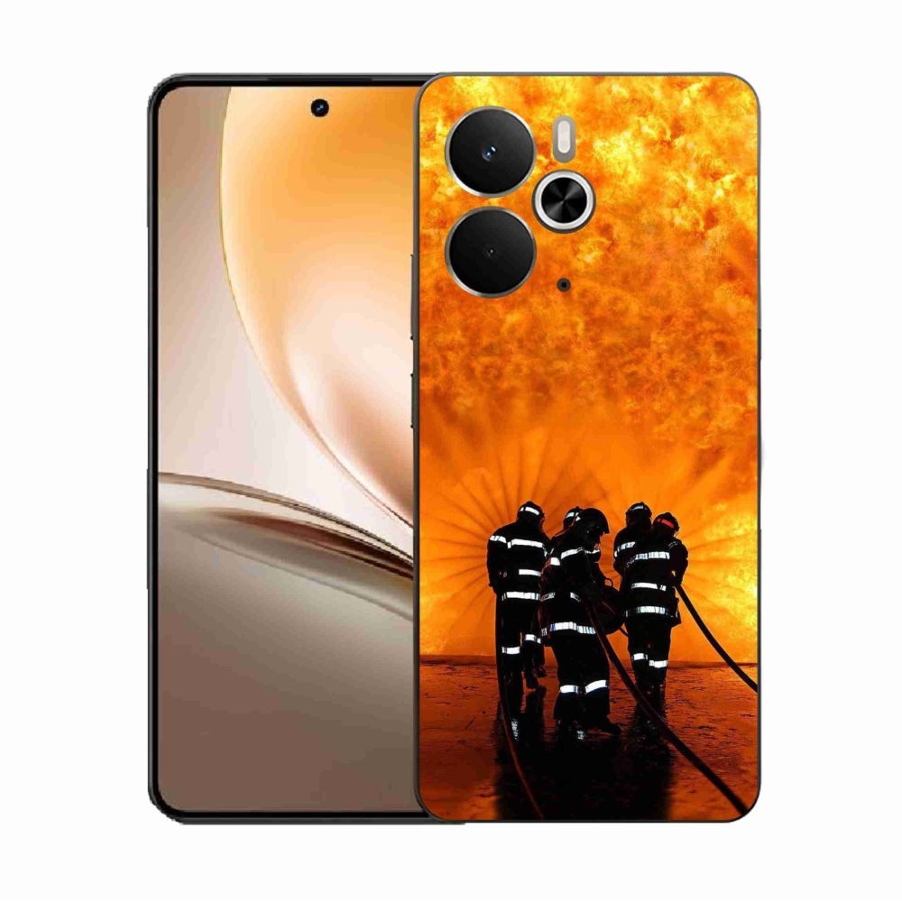 Gél borítás mmCase a Realme 14 5G készülékhez - tűz
