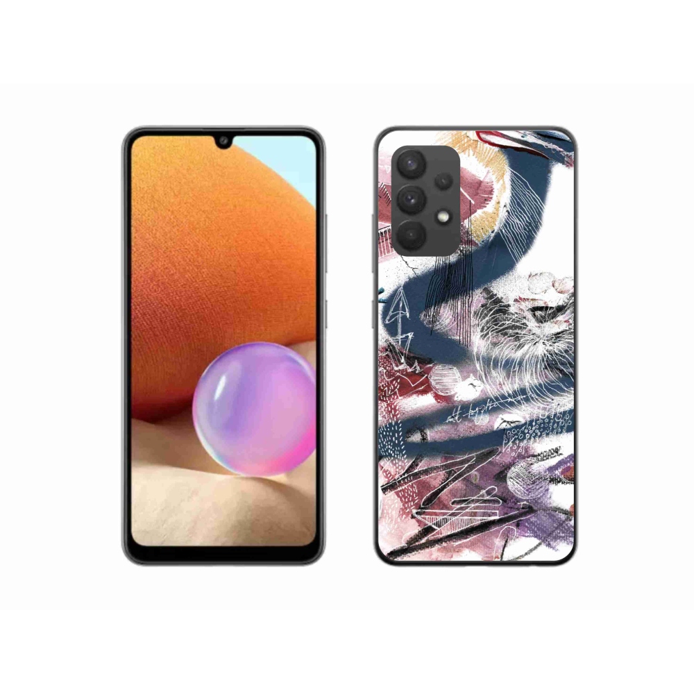 Gél borítás mmCase Samsung Galaxy A32 4G - absztrakt motívum 28