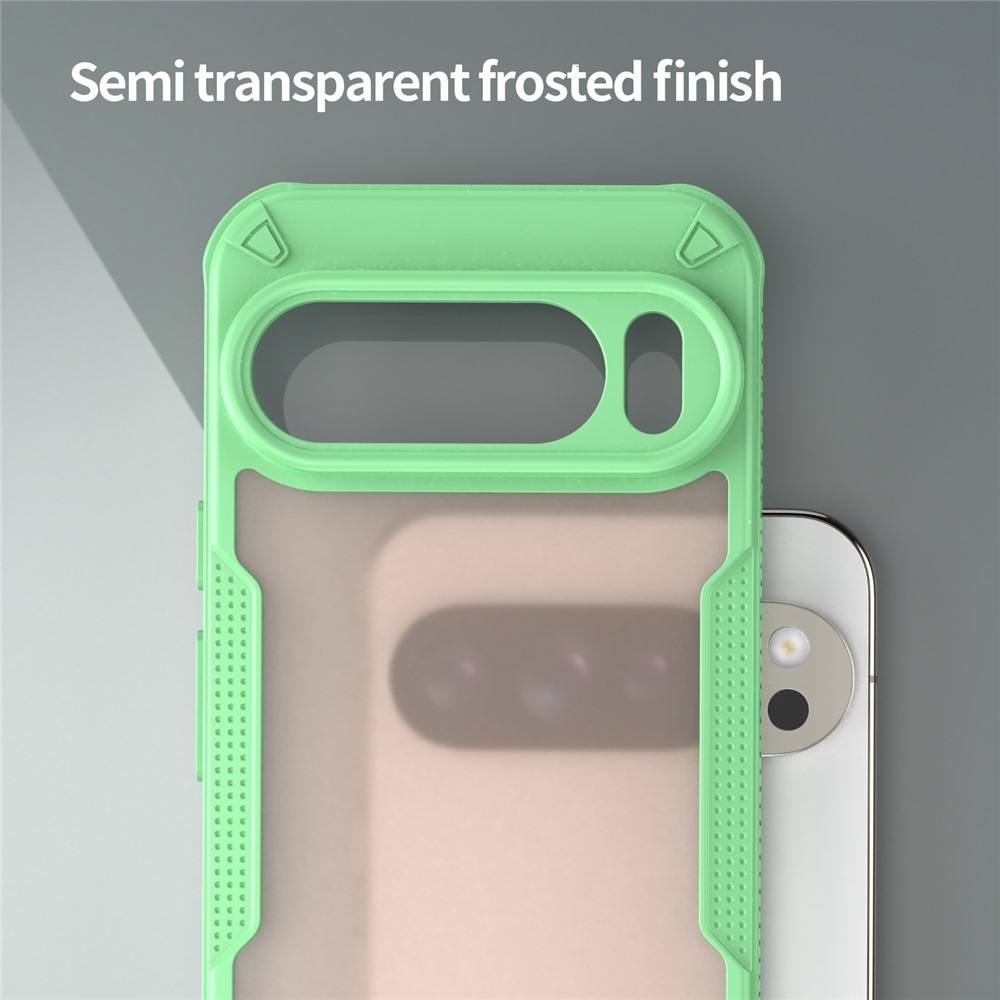 Fagyasztott tartós borítás a Google Pixel 10 Pro XL-hez - zöld