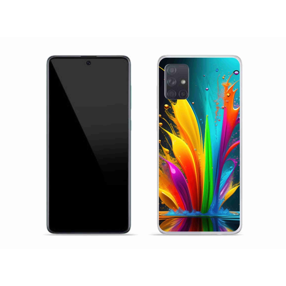 Gél borító mmCase Samsung Galaxy A51 - absztrakt motívum 1