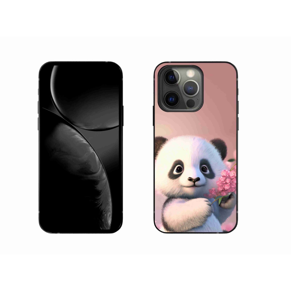 Gél borítás mmCase iPhone 13 Pro 6.1 készülékhez - aranyos panda