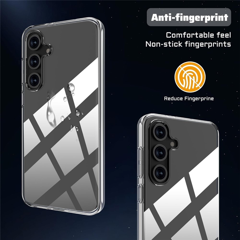 Arc átlátszó zselés tok + 2.5D edzett üveg Samsung Galaxy A17 5G - átlátszó