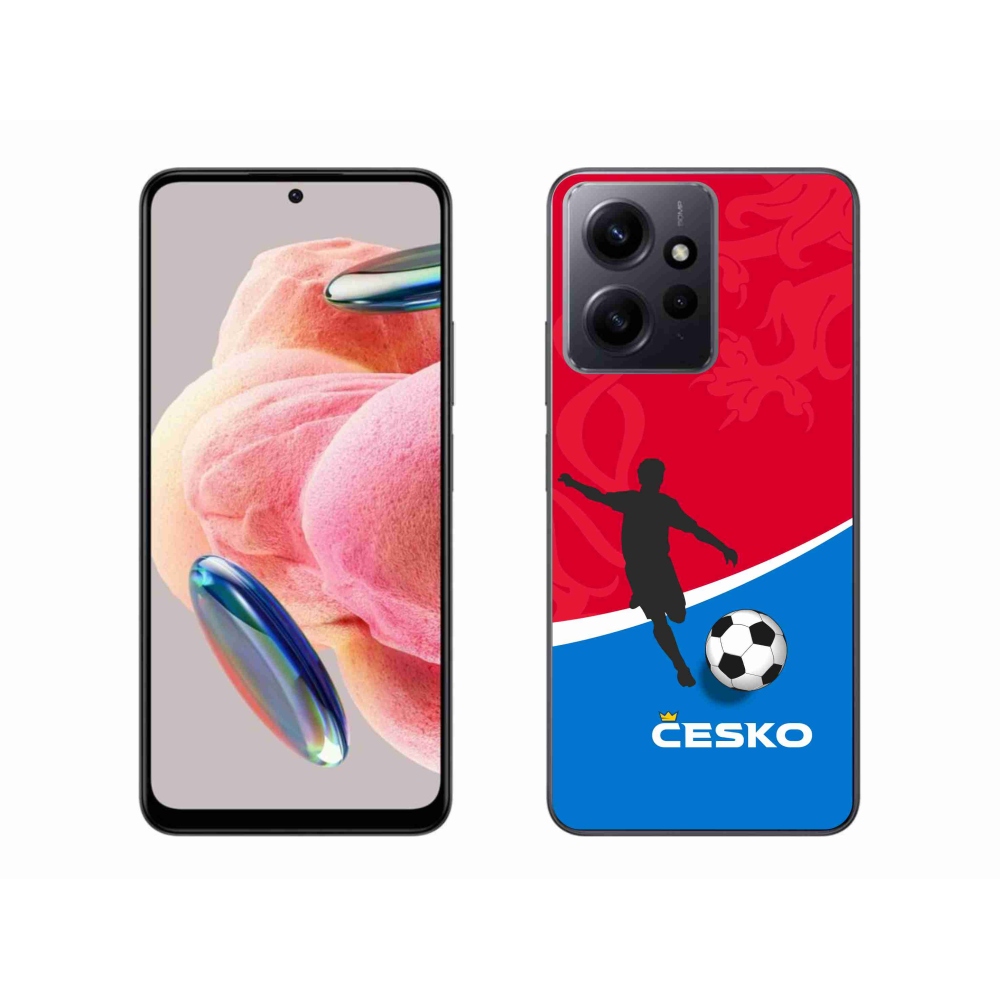 Gél borítás mmCase a Xiaomi Redmi Note 12 4G - futball Csehország