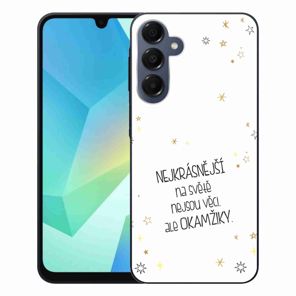Gél borítás mmCase Samsung Galaxy A16 4G/5G - idézem 4 fehér háttér