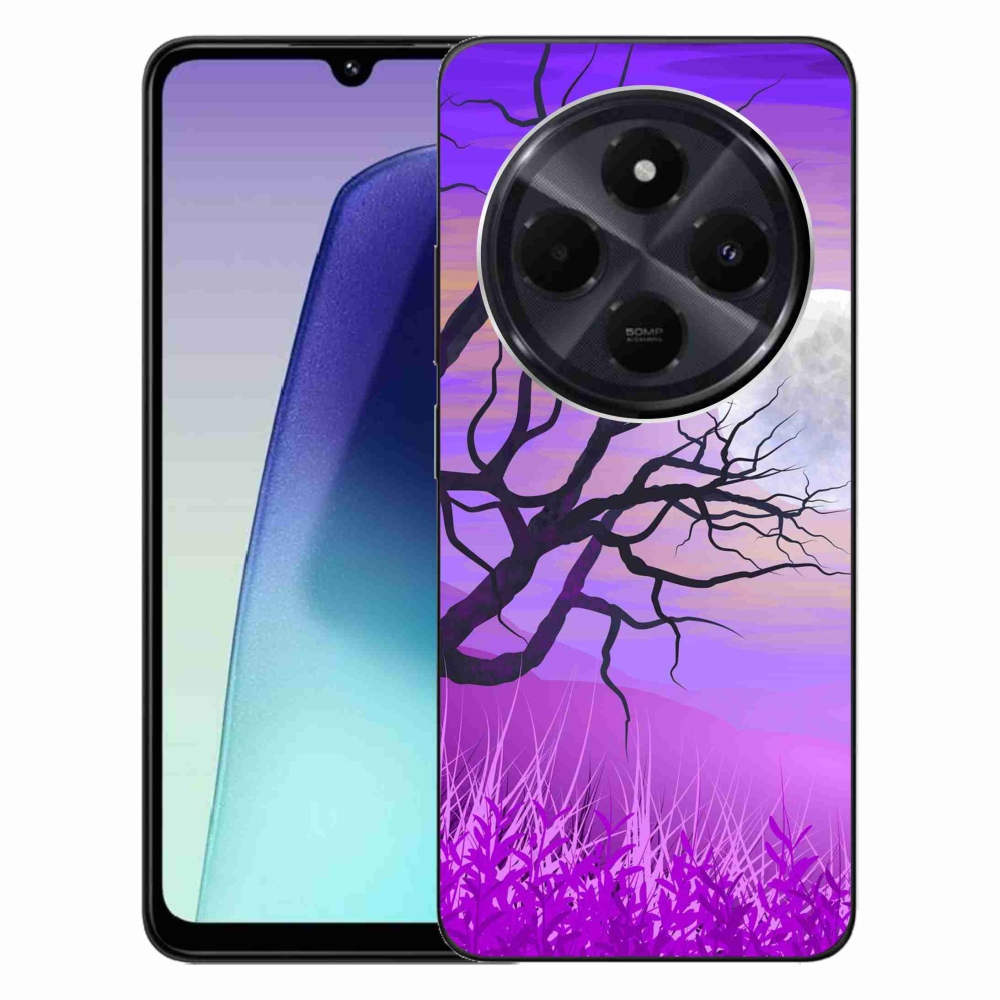 Gél tok mmCase a Xiaomi Redmi 14C/Poco C75 számára - rajzfilmes kidőlt fa