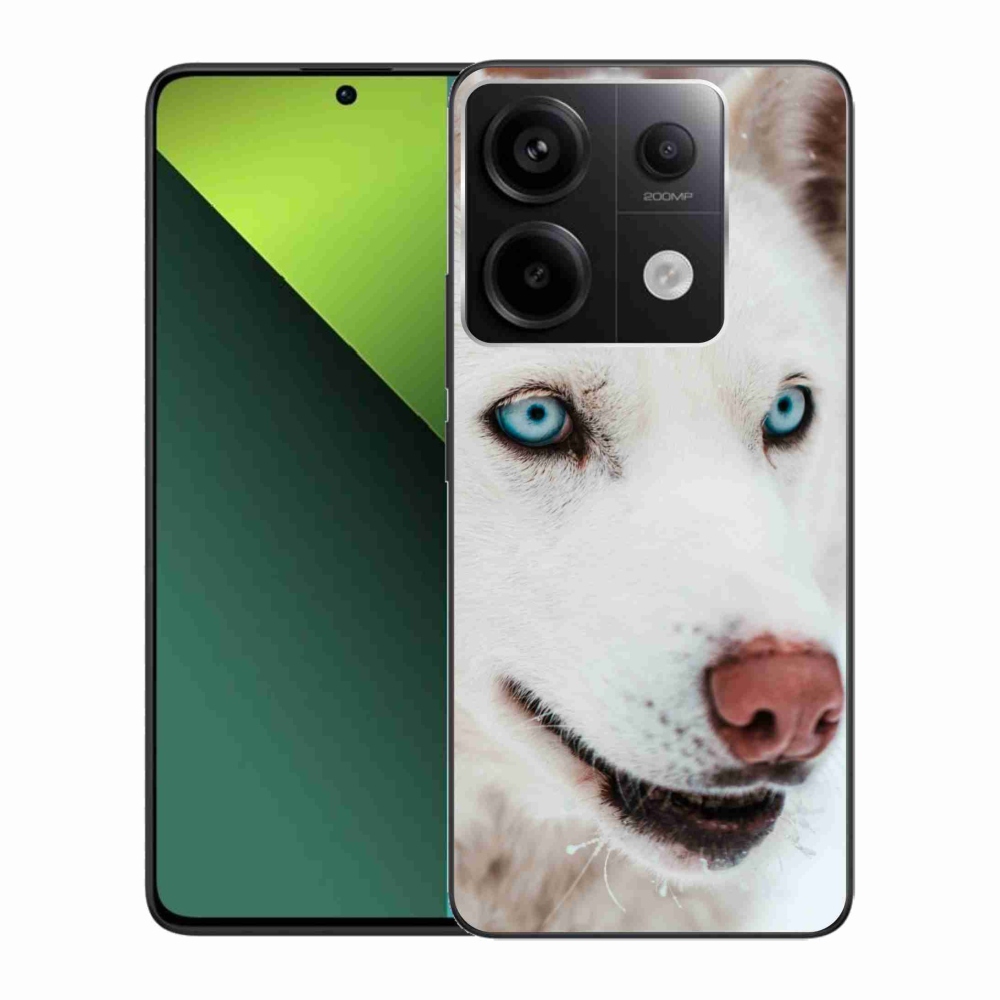 Gél tok mmCase a Xiaomi Redmi Note 13 Pro 5G/Poco X6 5G számára - kutyaszemmel nézve