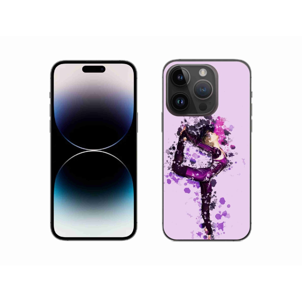 Zselés borítás mmCase iPhone 14 Pro készülékhez - balerina