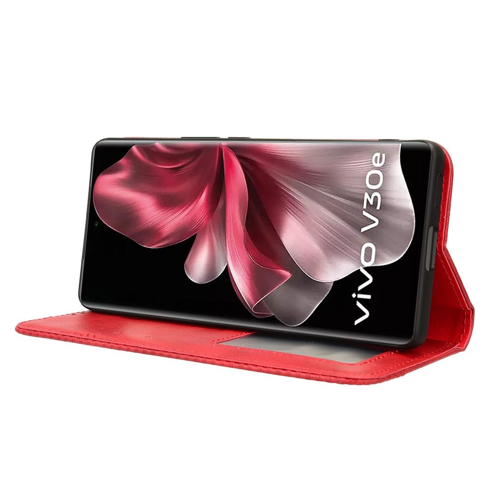 Több könyv tok a Vivo V40 Lite 5G-hez - piros