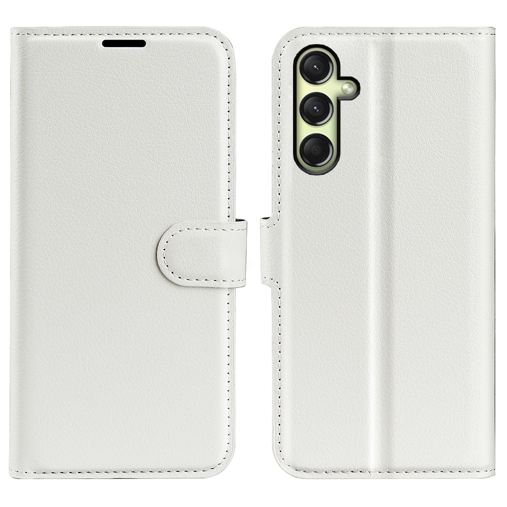Litchi book tok Samsung Galaxy A16 4G/5G készülékhez - fehér