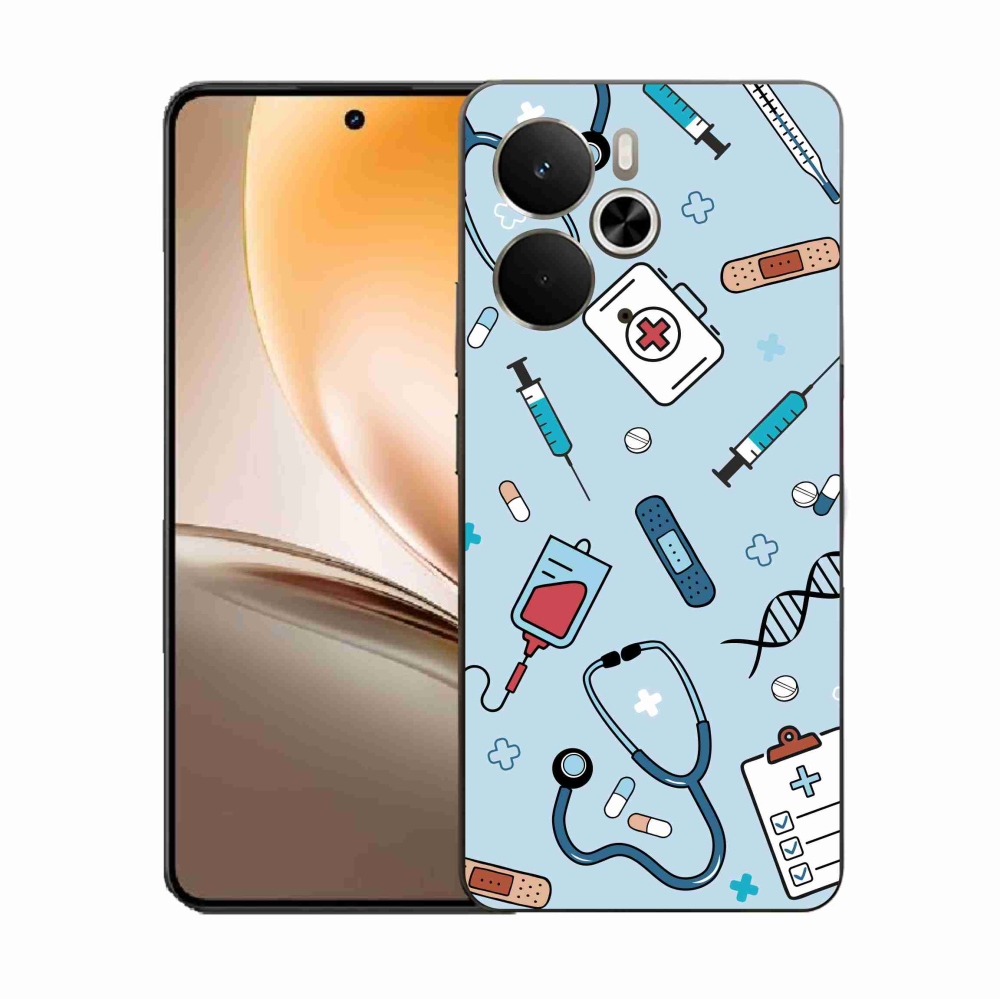 Zselés borítás mmCase a Realme 14 5G készülékhez - Egészségügy 1