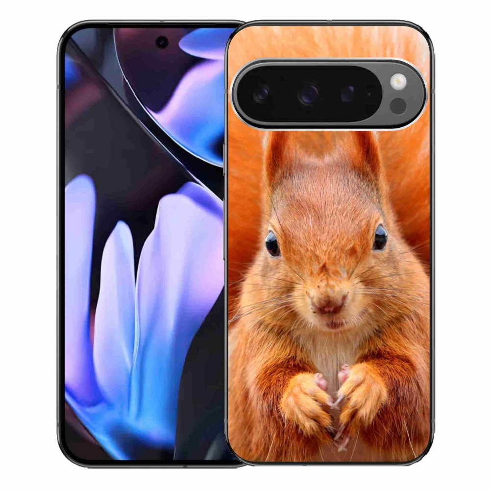 Zselés borítás mmCase a Google Pixel 9 Pro XL-hez - mókus