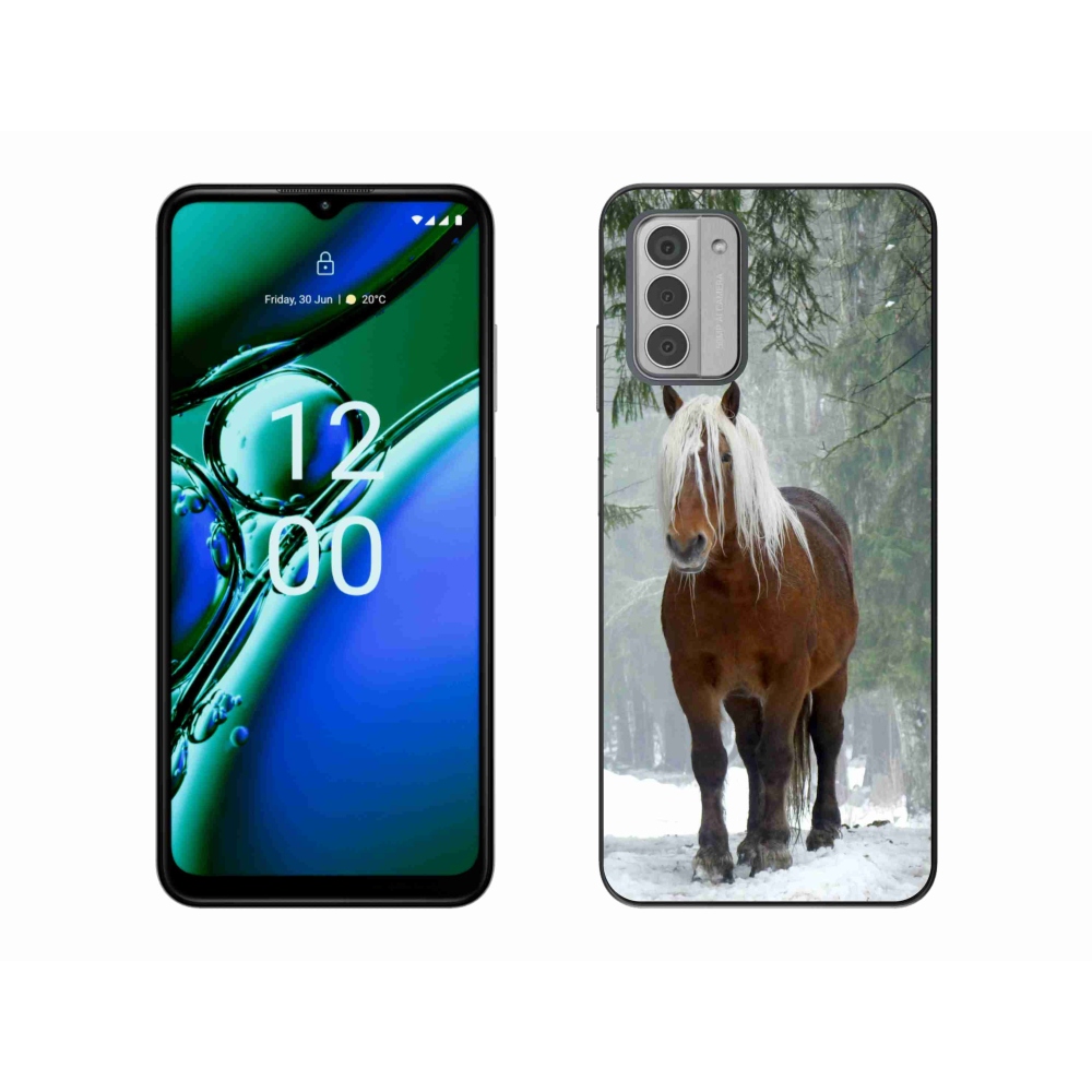Gél tok mmCase a Nokia G42 készülékhez - ló az erdőben