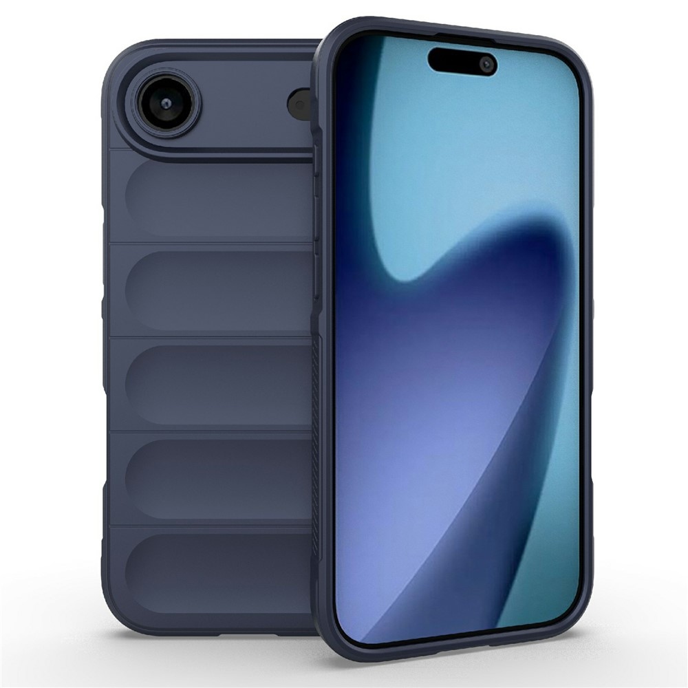 Rugg tartós zselés tok iPhone 17 Air készülékhez - sötétkék