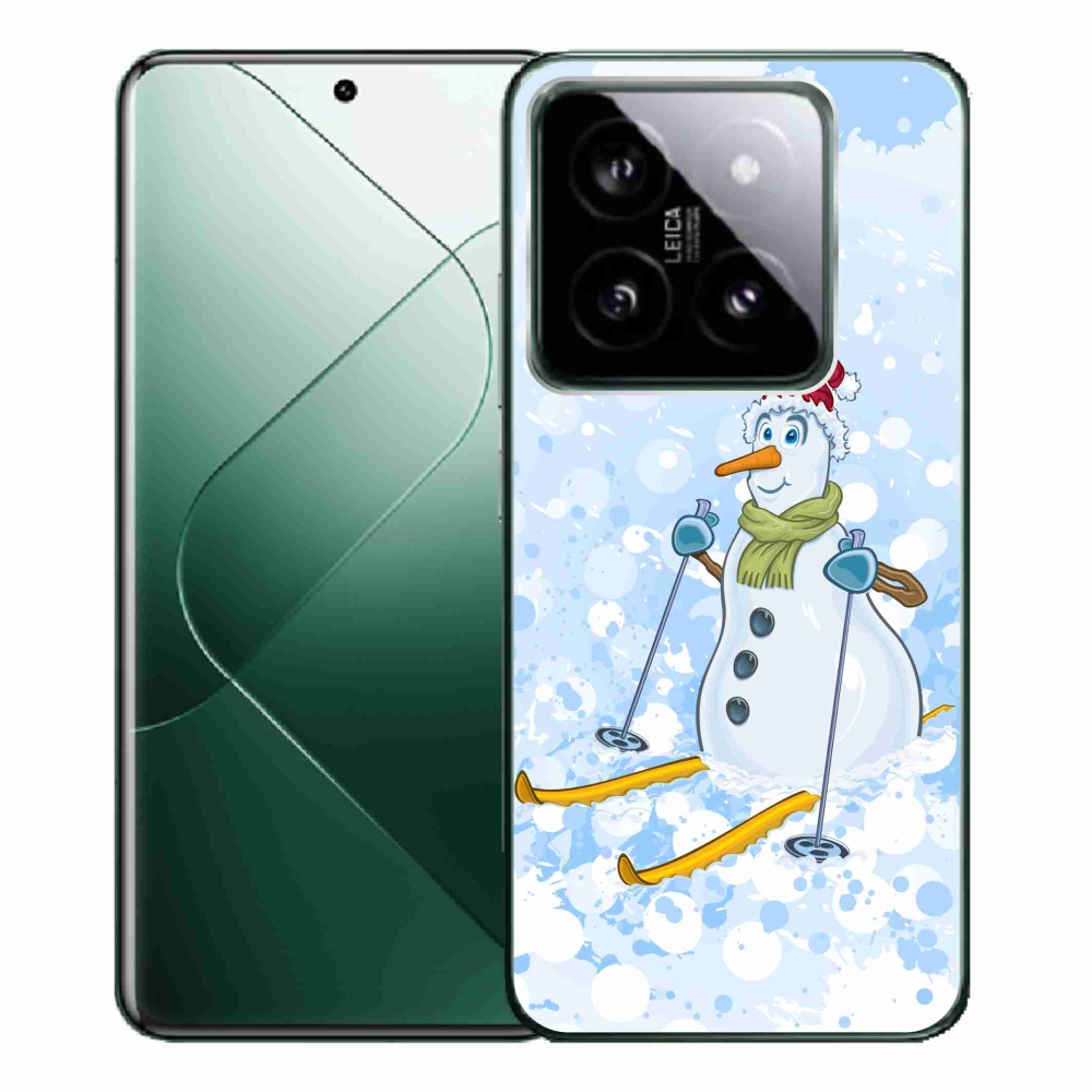 Gél borítás mmCase a Xiaomi 14 Pro-hoz - hóember