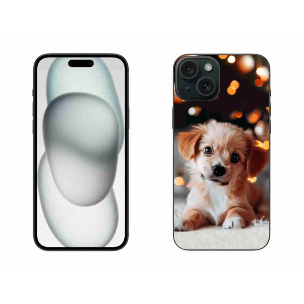 Zselés borítás mmCase iPhone 15 Plus készülékhez - kölyökkék