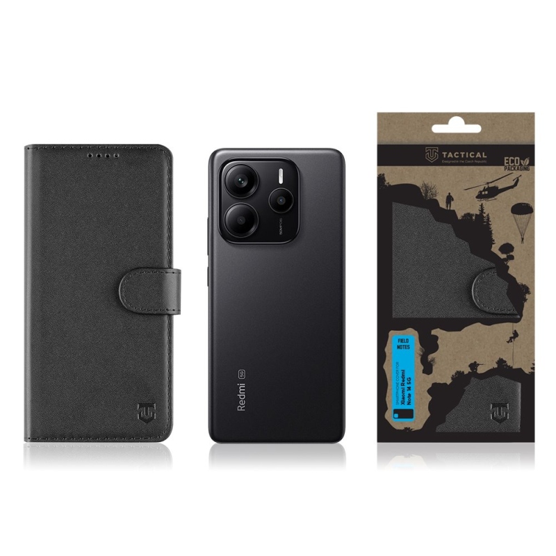 Taktikai terepi megjegyzések a Xiaomi Redmi Note 14 5G Black számára
