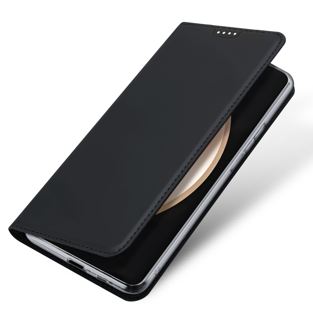 DUX könyvtáska Samsung Galaxy S25 FE készülékhez - fekete