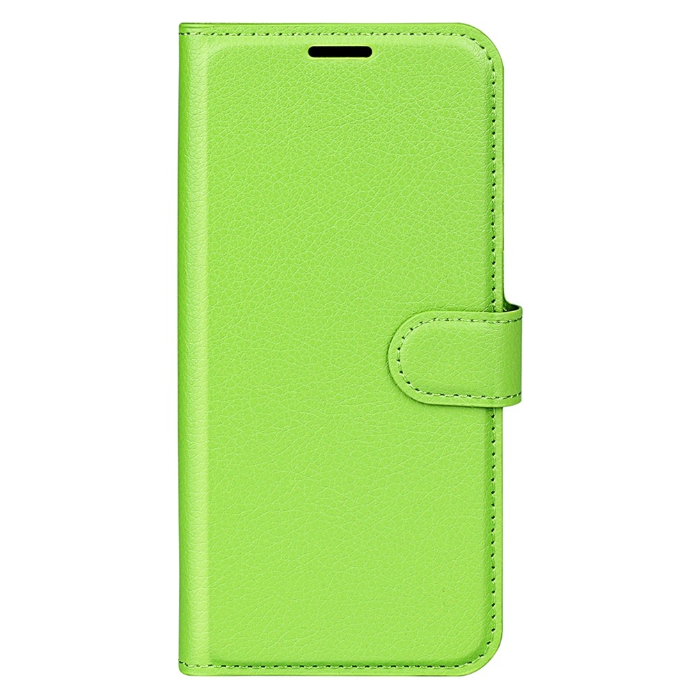 Litchi könyv tok a Xiaomi 15-öshöz - zöld
